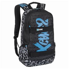 Mochila Choice Bag X-Games Action XGAC202 com Porta Skate Masculina - Azul