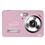 Câmera Digital NewLink HD Platinum CD109 Rosa c/ LCD 2,5”, 15,2MP, Vídeo HD 720p, Detector de Face e Sorriso