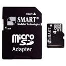 Cartão de Memória Smart SD 002 Micro SD com Ada...