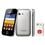Celular Desbloqueado Claro Samsung Galaxy Y GT-S5360 com Android 2.3, Wi-Fi, 3G, GPS, Câmera 2MP e Cartão 2GB + Chip Único Claro Pré-Pago