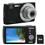 Câmera Fotográfica HP S300 Preta c/ LCD 2,7”, 14,2MP, Foto Panorâmica, Zoom Óptico 4x, PictBridge, Estabilizador, Detector de Face + Cartão SD 2GB