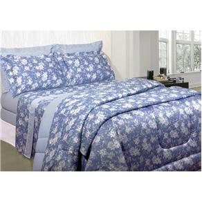 Jogo de Cama Solteiro Kacyumara Capri 300 Fios