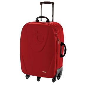 Mala de Viagem Tonin Cincinatti 1266 Giro 360º Grande - Vermelha
