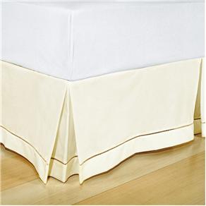 Saia para Cama Box Queen Juma Classic 150 Fios - Palha