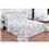 Jogo de Cama Queen Scavone Classic Roses 200 Fios - Branco