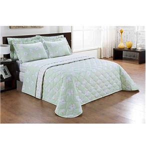 Colcha Matelassê Solteiro com Porta-travesseiro Scavone Michelle 200 Fios