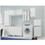Armário para Área de Serviço BRV BS 34-06 com 2 Portas - Branco