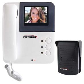 Vídeo Porteiro Protection PT-030nd com Visor de 3,5" Colorido e Sistema de Visão Noturna - Bivolt