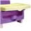 Cadeira para Refeição Cosco Smart New Purple 41767
