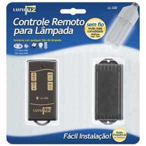 Controle Remoto para Lâmpadas Lumiluz LL-320