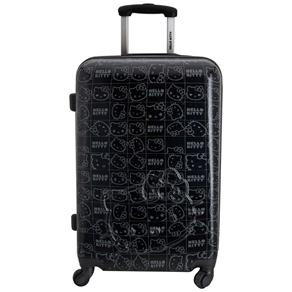Mala de Viagem Choice Bag Hello Kitty HKTF101 Média - Preta