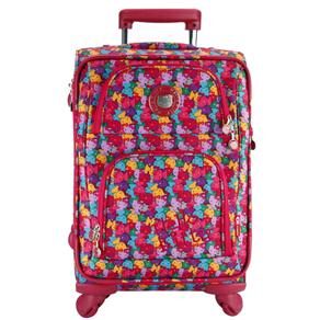 Mala de Viagem Choice Bag Hello Kitty HKWO201 Giro 360° Média - Rosa