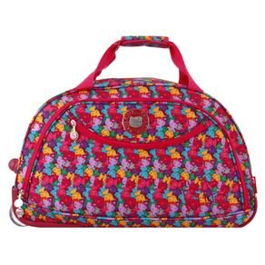 Sacola de Viagem Choice Bag Hello Kitty HKWO204 com Rodinhas Grande - Rosa