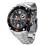 Relógio Masculino Anadigi Dumont Thunder SM12032J - Prata