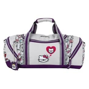Sacola de Viagem Choice Bag Hello Kitty HKGK203 Pequena - Cinza
