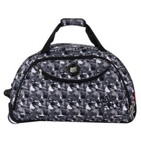 Sacola de Viagem Choice Bag Hello Kitty HKFU103 com Rodinhas Grande - Cinza