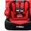 Cadeira para Automóvel Ferrari Beline SP Fúria - 9 a 36 Kg - Vermelho/Preto