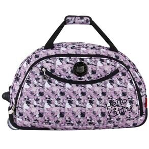 Sacola de Viagem Choice Bag Hello Kitty HKFU103 com Rodinhas Grande - Rosa
