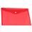 Envelope Plástico Dac 653PP-VM 315 X 223 mm Vermelho - 1 Unidade