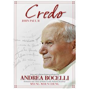 DVD - Andrea Bocelli - Credo: João Paulo II