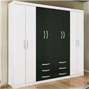 Guarda-Roupa Bartira Signus com 6 Portas e 4 Ga...