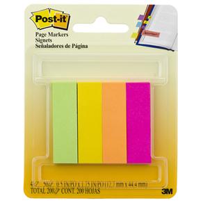 Bloco Post It Flags Papel HB004193320 - 4 Unidades