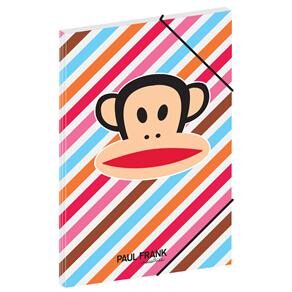 Pasta com Elástico Foroni Ofício em Popp Paul Frank 2523867 - Colorida