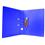 Registradora Tilibra de A/Z 118028  Azul - 2 Unidades