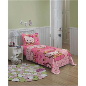 Jogo de Cama Infantil Lepper Hello Kitty