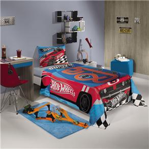 Jogo de Cama Infantil Lepper Hot Wheels