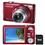 Câmera Digital Fujifilm FinePix JX425 Vermelha c/ LCD 2,7”, 16MP, Zoom Óptico 5x, Estabilizador, Detector de Face, Foto Panorâmica e Cartão de 4GB