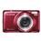 Câmera Digital Fujifilm FinePix JX425 Vermelha c/ LCD 2,7”, 16MP, Zoom Óptico 5x, Estabilizador, Detector de Face, Foto Panorâmica e Cartão de 4GB