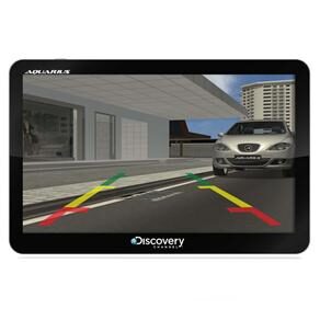 Navegador GPS Discovery Channel 7.0” MTC 3203 com TV Digital, Câmera de Ré,  Alerta de Radares, 1.403 Cidades Mapeadas, MP3, MP4 e Monumentos em 3D