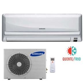 Ar-Condicionado Split Samsung Max Plus AQ24UWBUXAZ Quente/Frio 24.000 BTUs - 220V (Unidade interna e externa)
