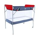 Berço Tubline Letícia 5500/N18 - Vermelho/Cinza
