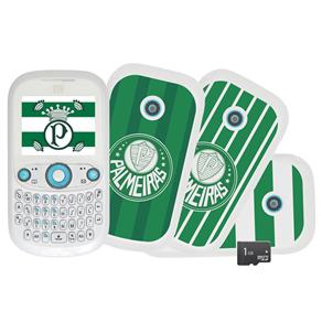 Celular Desbloqueado ZTE R236 Palmeiras com Dual Chip, Câmera 1.3, Bluetooth, MP3 Player, Rádio FM, Fone de Ouvido e Cartão 1GB + Squeeze