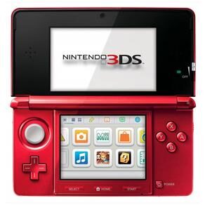 Nintendo 3DS Vermelho Fogo