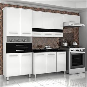 Balcão Bartira Safira com 3 Portas - Branco