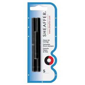 Refil de Tinta Sheaffer Skrip Para Caneta Tinteiro - Preta