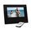 Porta-Retrato Digital Dazz Preto 65106 Slim com Tela em LED de 7”, Slot para Cartão de Memória, Calendário, Relógio e Slide Show