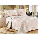 Colcha Microfibra Patchwork Solteiro com 1 Port...