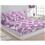 Colcha Matelassê Solteiro com Porta-travesseiro Camesa Gráfica Floral 180 Fios - Lilás