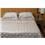 Jogo de Cama Queen Camesa Maschio Listrada 270 Fios - Cinza