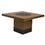 Mesa de Jantar Modocasa Verona com Tampo Giratório Embutido - Imubia/Preto com 6 Cadeiras Modocasa Rubi - Imbuia/Preto 