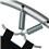 Mini Cama Elástica Sport & Camping Board 1064 - Cinza + Garrafa Squeeze Sport & Camping 500 ml