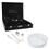 Faqueiro Euro Home FQM706 c/ 101 Peças e Estojo Black Piano + Travessa Refratária Inova Redonda Branca D157073 - 21,5cm