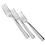 Faqueiro Tramontina Malibu 91 Peças - Inox + Travessa Refratária Inova Redonda Branca D157074 - 24cm