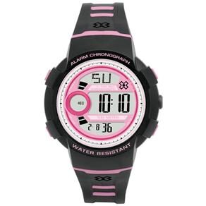 Relógio Feminino Anadigi X-Games XFPPD017 BRPR - Preto/Rosa