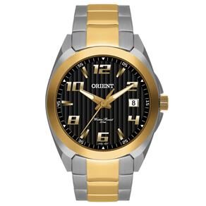 Relógio Masculino Orient Analógico MTSS1065 G2SK - Prata/Dourado