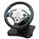 Volante Integris Sport Racing com Marcha para PC/PS1/PS2 - Preto/Azul